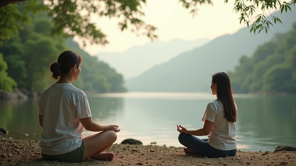 Self-discovery program overview showing meditation and reflection techniques used in Lantau retreats